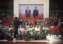 Kim Il Sungia und Kim Jong Ilia Blumenausstellung