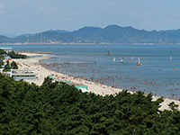 Songdowon-Badestrand bei Wonsan