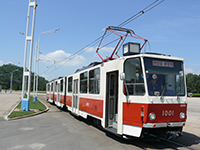 Straßenbahn in Pyongyang Wagenzug Nr. 1001