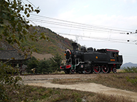 2-6-2 Nr. 1319 Dampflok nahe Chongjin